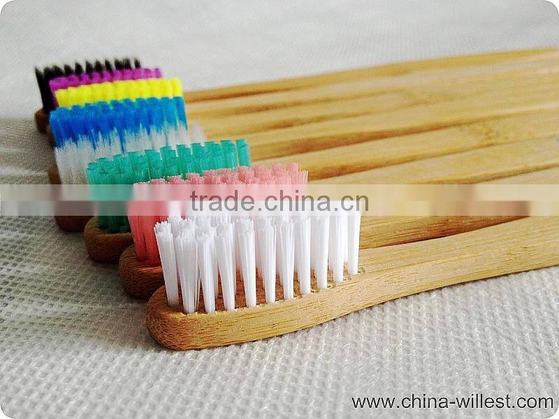 High quality soft bristle bammboo tooth brush