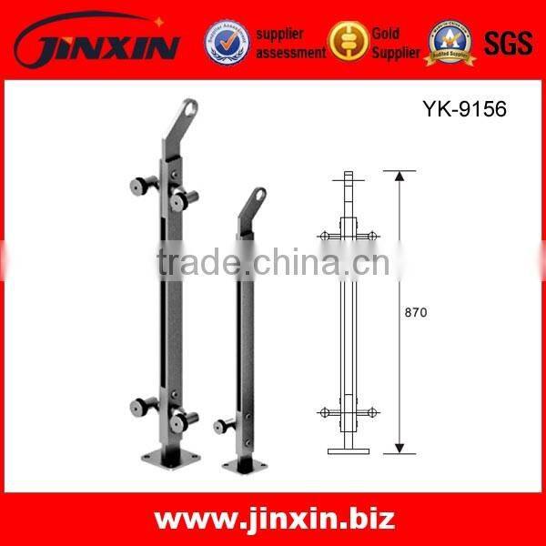 316 Stainless Steel High Grade Glass Railing Column/Flat Bar Column