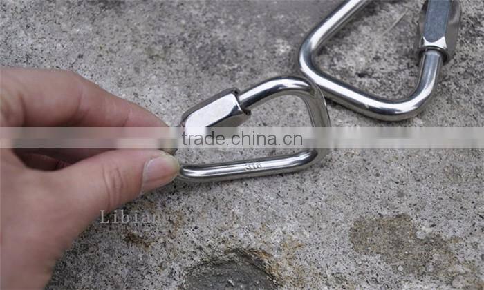 Hot sale triangle carabiner bulk, clambing carabiner