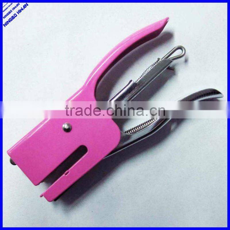 2015 floral 10.5CM mini handheld stapler with staple