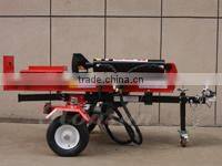 Honda,B&S engine horizontal and vertical hydraulic 45ton petrol engine firewood processor