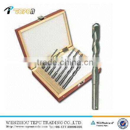 7 pieces SDS MAX Hammer Drill Bit Set Packing with wood box