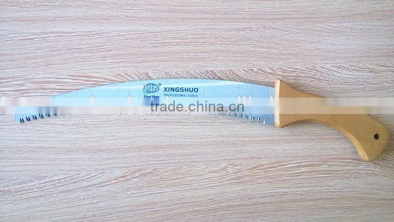 65Mn Carbon Steel Wood Cutting Hand Saw With Wooden Handle/hot saw