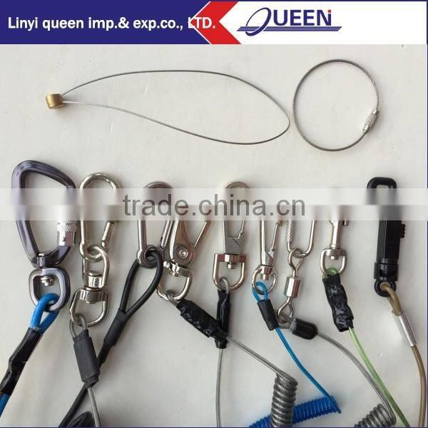 Good quality coiled retractable tool lanyard custom from China at wholesale price