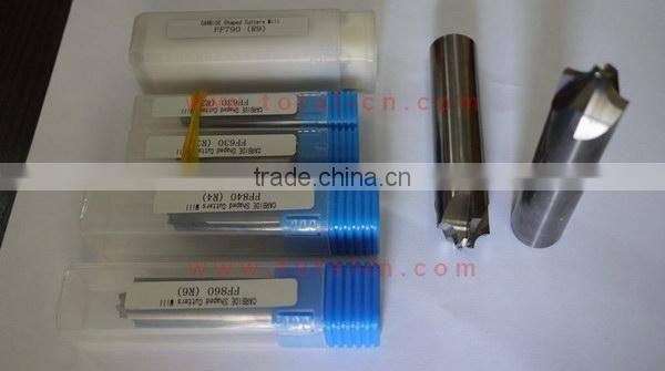 Tungsten carbide shaped milling cutter