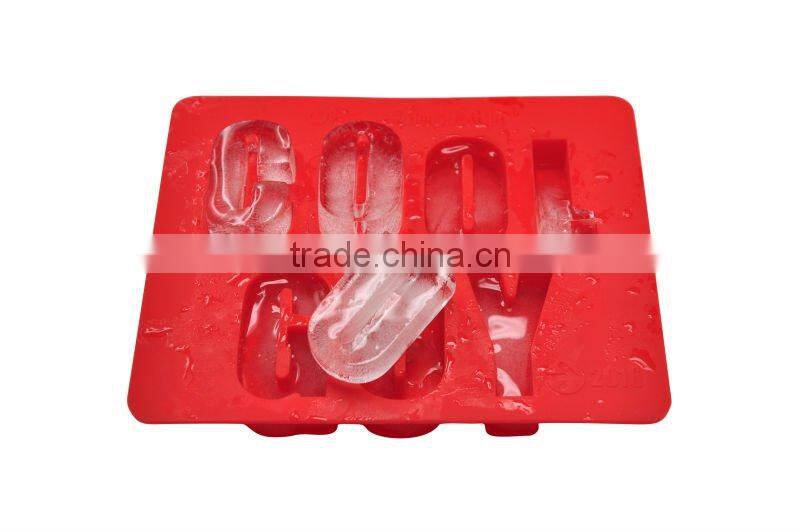 Custom silicone ice cube tray from factory