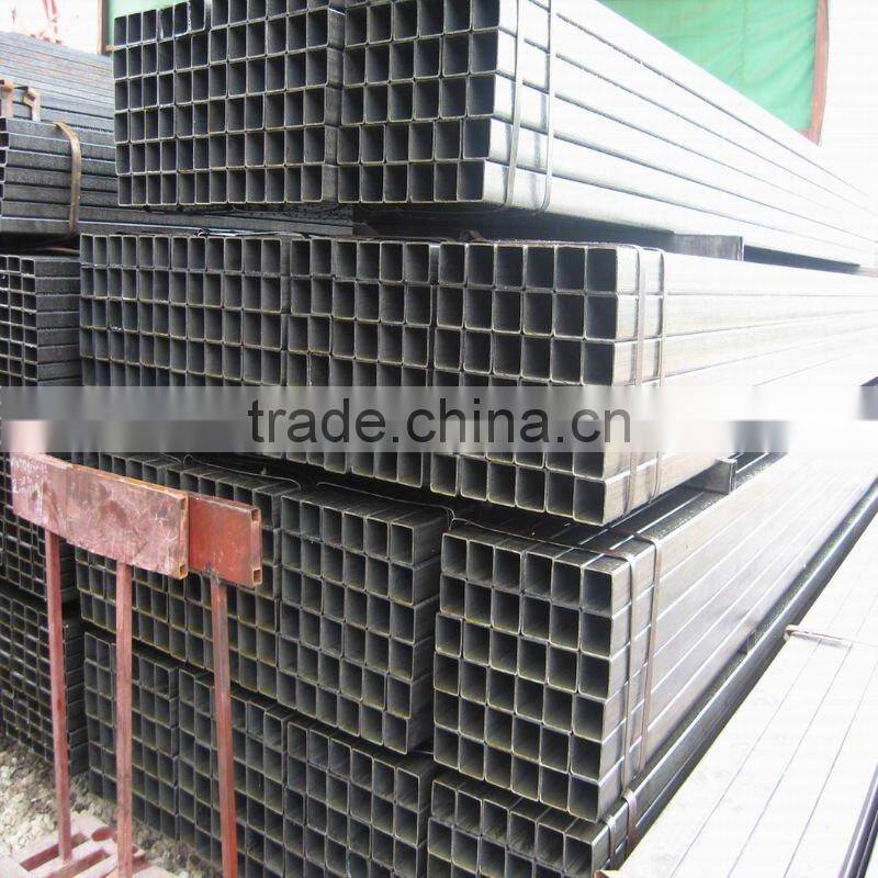 black carbon welded Square hollow section steel pipe