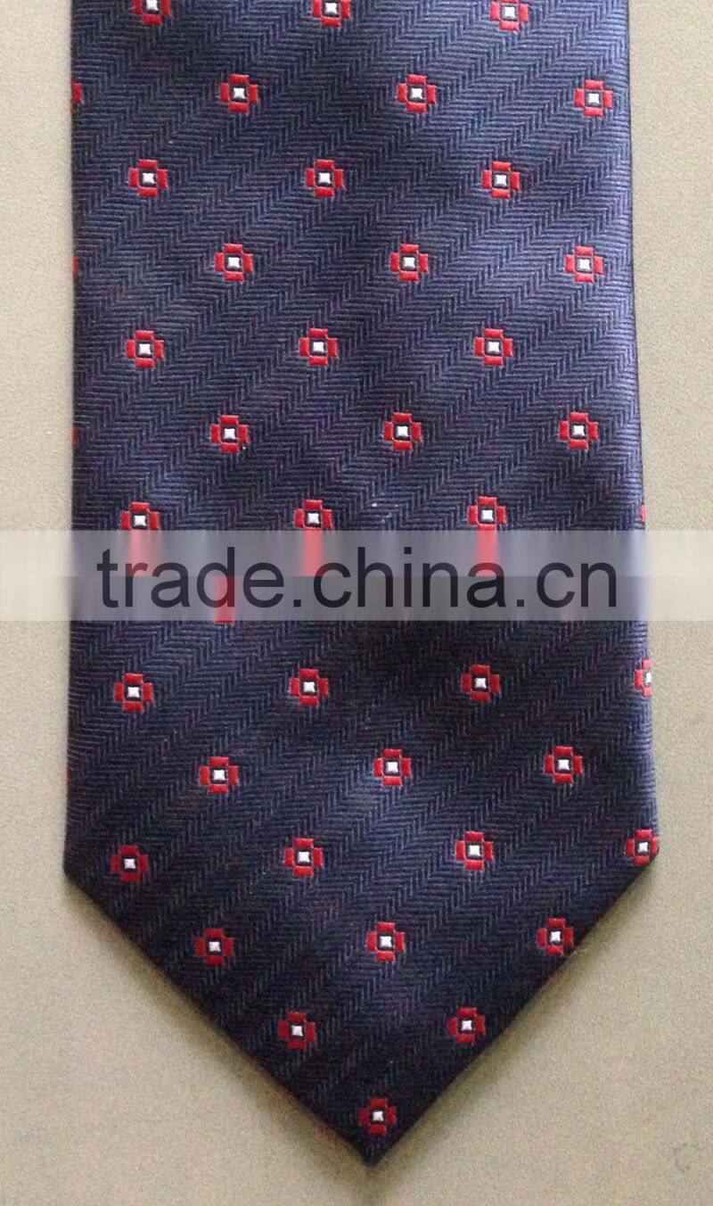 Customized exported jacquard silk ties men