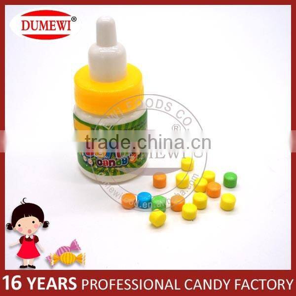 Fruit Flavor Nipple Bottle Pressed Candy Baby Bottle Tablet Candy