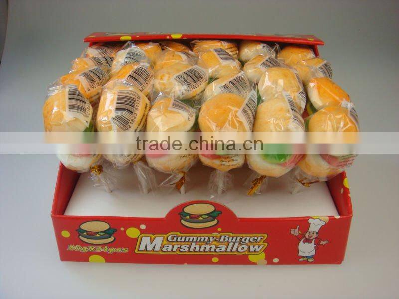 hamburger marshmallow