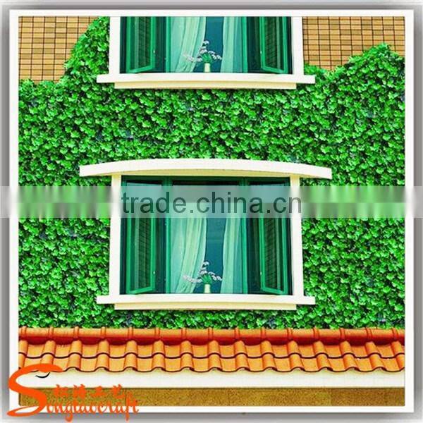 Guangzhou songtao supplier artificial green wall fake plastic green wall