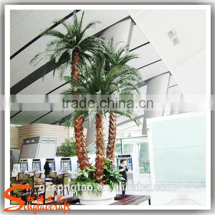 guangzhou songtao customize top quality fake artificial indoor washington palm trees