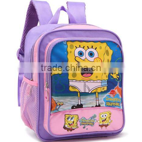 2015 New Girls Cartoon School Bag