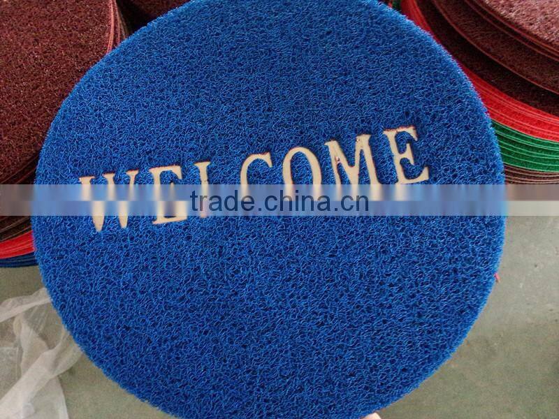 cheap new shape pvc outdoor mat from factory