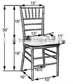 nice bamboo chair for wedding use