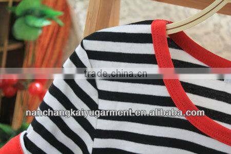 cheap price striped womens t shirts