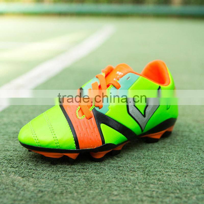 made in china factory children sport soccer shoes for sale, best quality kids football spike shoes sneakers sport have sample