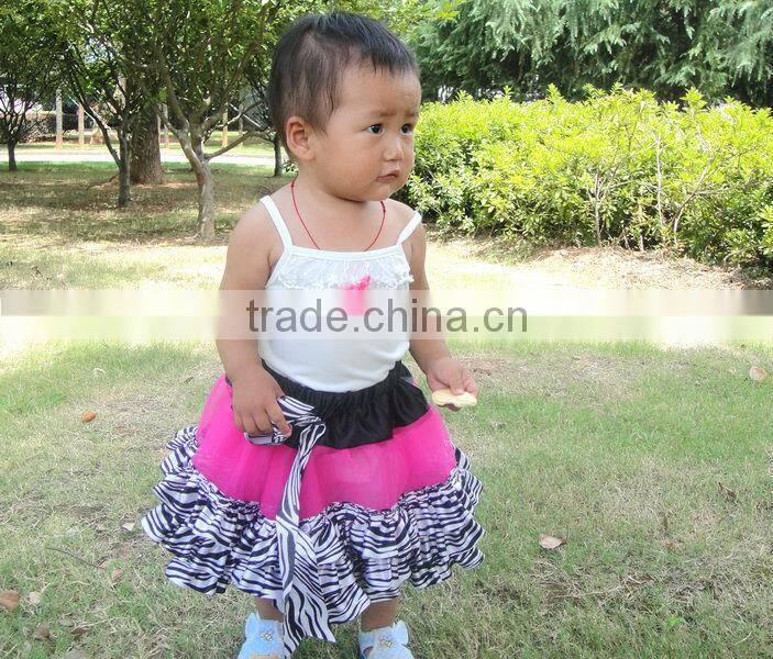 HOTEST BABY PETISKIRTS TUTU PETTISKIRTS BABY ZABRA PETTICOAT DRESS SOLID COLOR PETTISKIRT