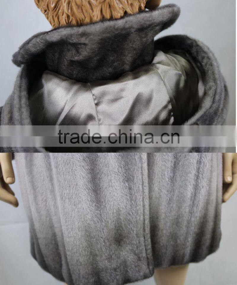 Chirldren Girls Long Winter Coat With Hat Outwear Clothing