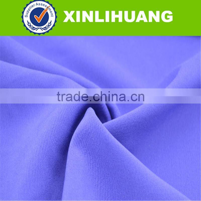 Good hand feeling stretch fabric 94 polyester 6 spandex fabric