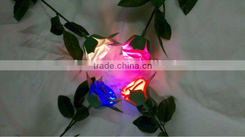 2017 new valentine's gift LED gleamy flower