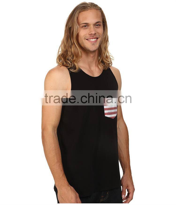 Dri fit stringer tank top custom gym stringer vest