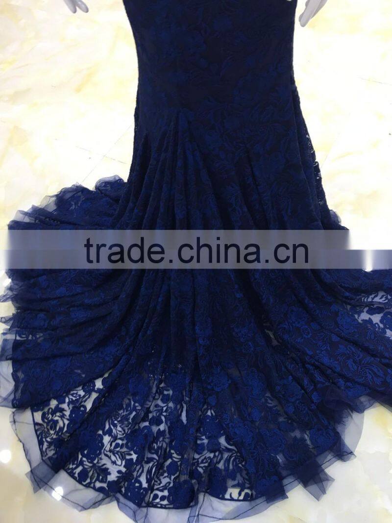 crochet ladies long dovtail wedding dress