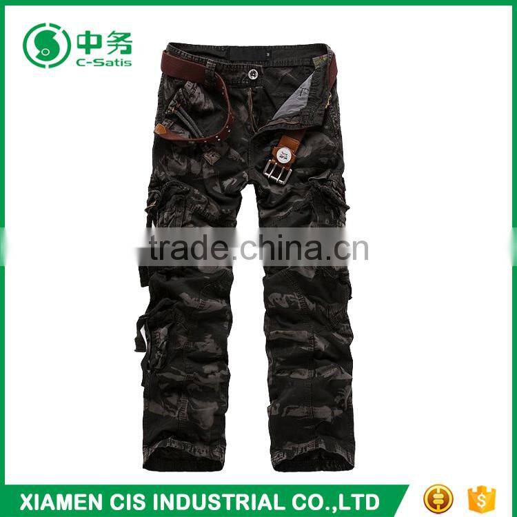 High Quality US Army Mens Camo Cargo Pants with Many Pockets
