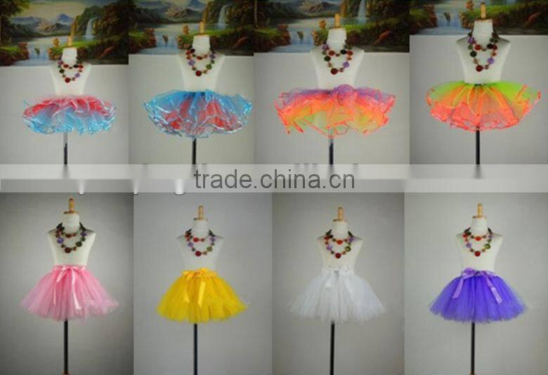 high quality in stack of the goods ballet skirts babys grenadine tutu skirts