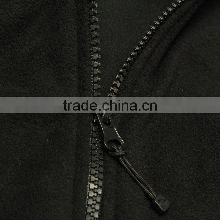 Custom winter warm zipper design cheap polar fleece jacket anti pilling zip up polar fleece jacket