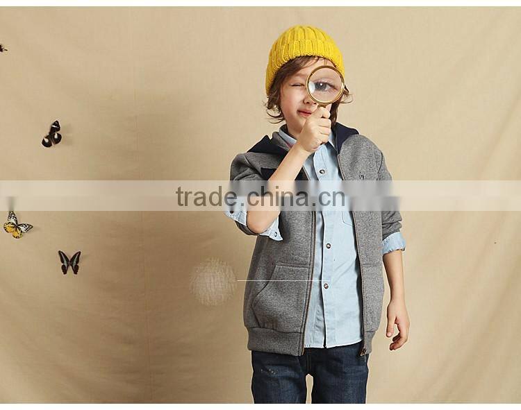 2016 Fashion OEM design your own fleece oversized sports hoodie for boys