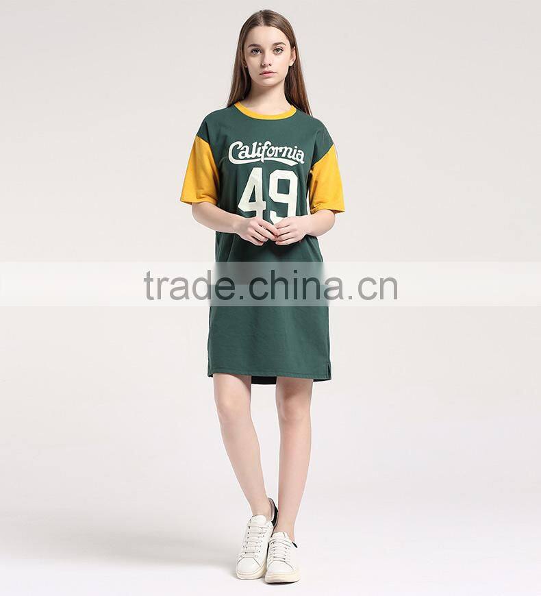 wholesale OEM Women's active short sleeve sport polo tennis dress