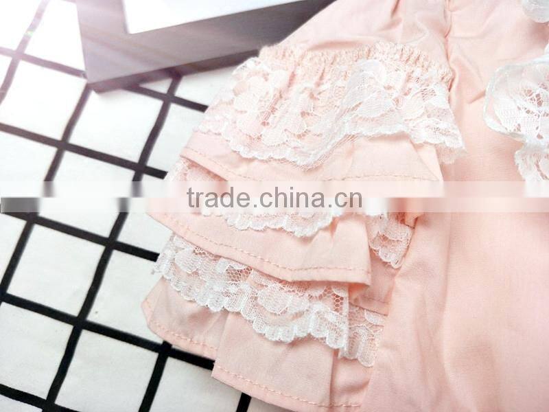 Clothing Manufacturers Overseas Printed Bubble Lace Baby Clothes Romper