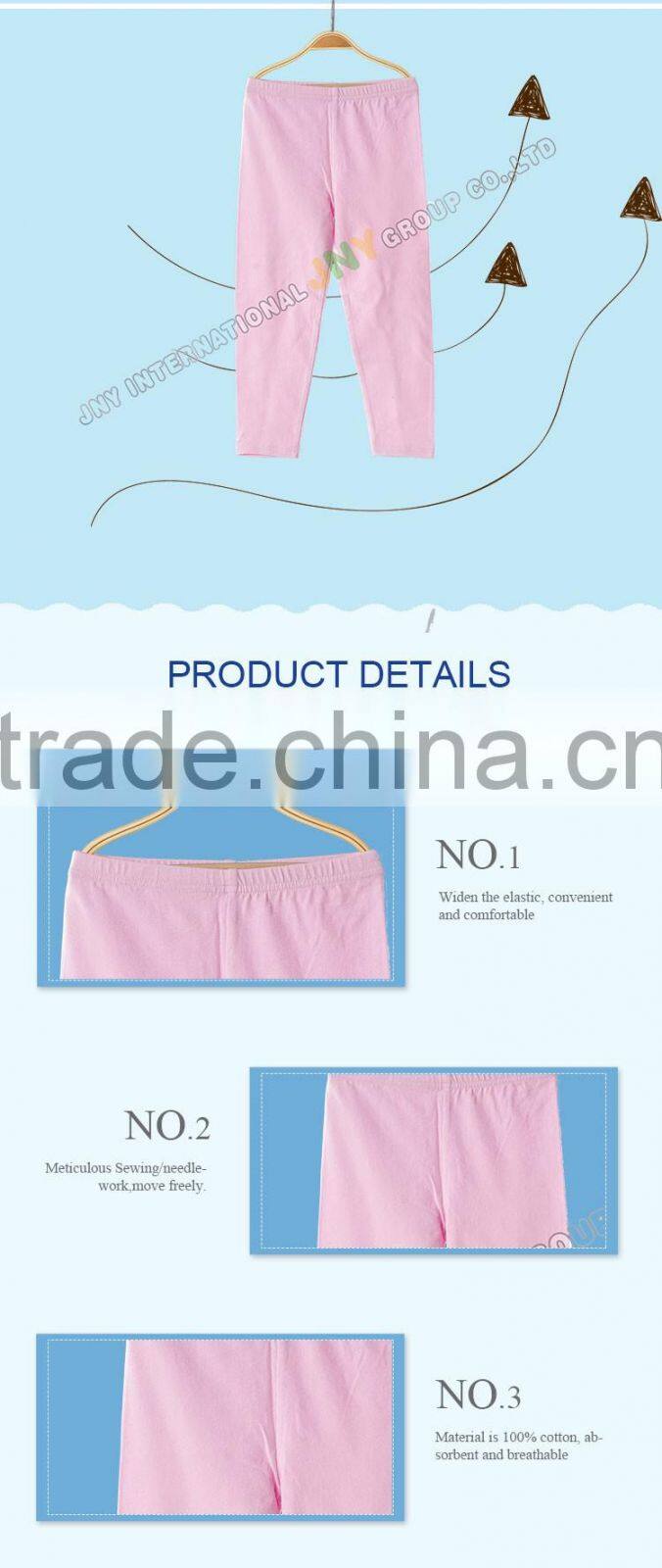 Cheap Child Clothes Wholesale Little Baby Girls Modeling Leggings Panties
