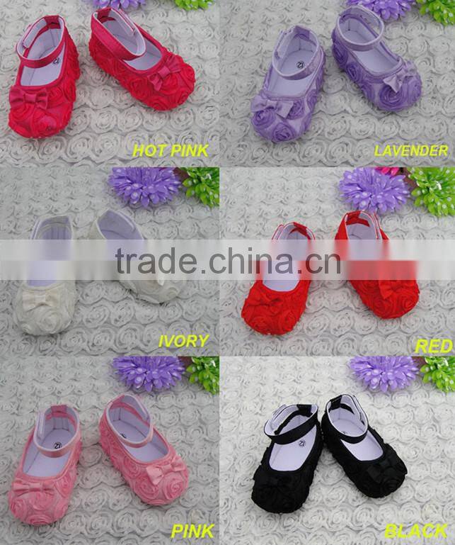 wholesale shoes in china Factory outlet soft bottom toddler shoes girls anti-slip chevron shoes baby colorful chevron prehobbler