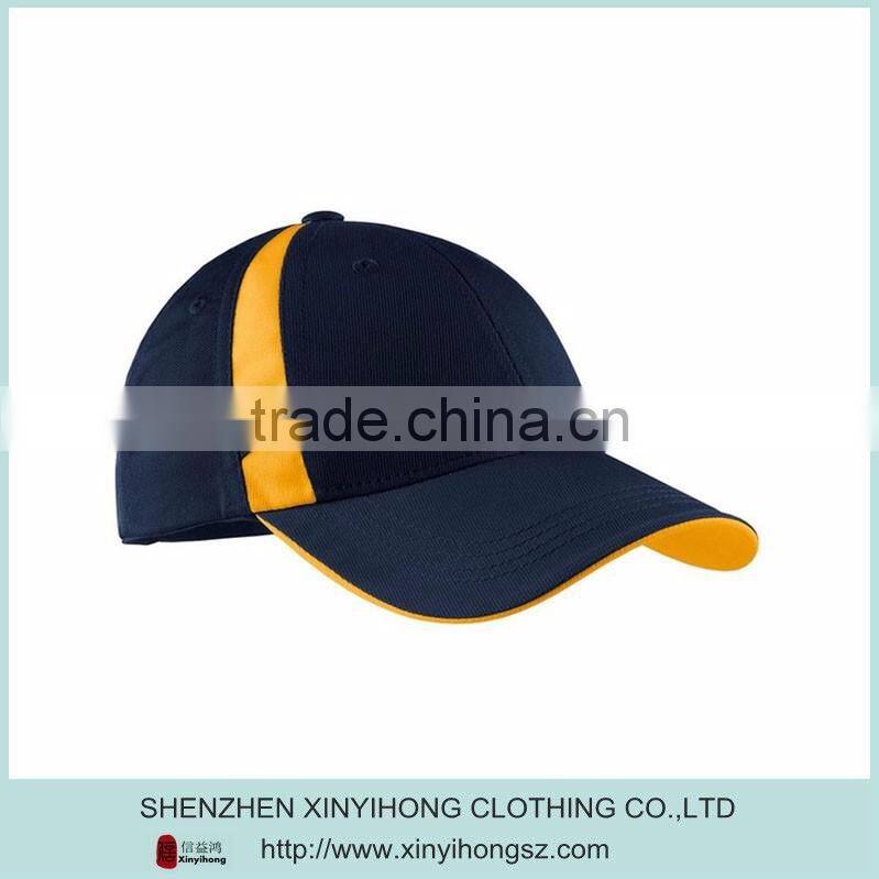 custom 100% cotton golf sports caps and hats for men
