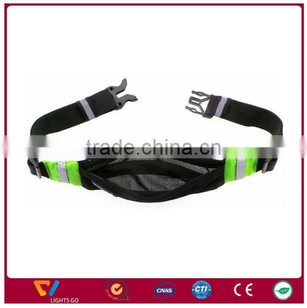high light Outdoor waterproof reflective Runner Belt Sport Waist Bag