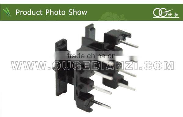 220v 12v transformer bobbin for winding machine EF12.6 horizontal pin4:4