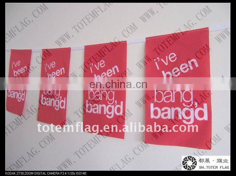National Bunting Flags , Fabric Bunting Flags , Hanging String Flags