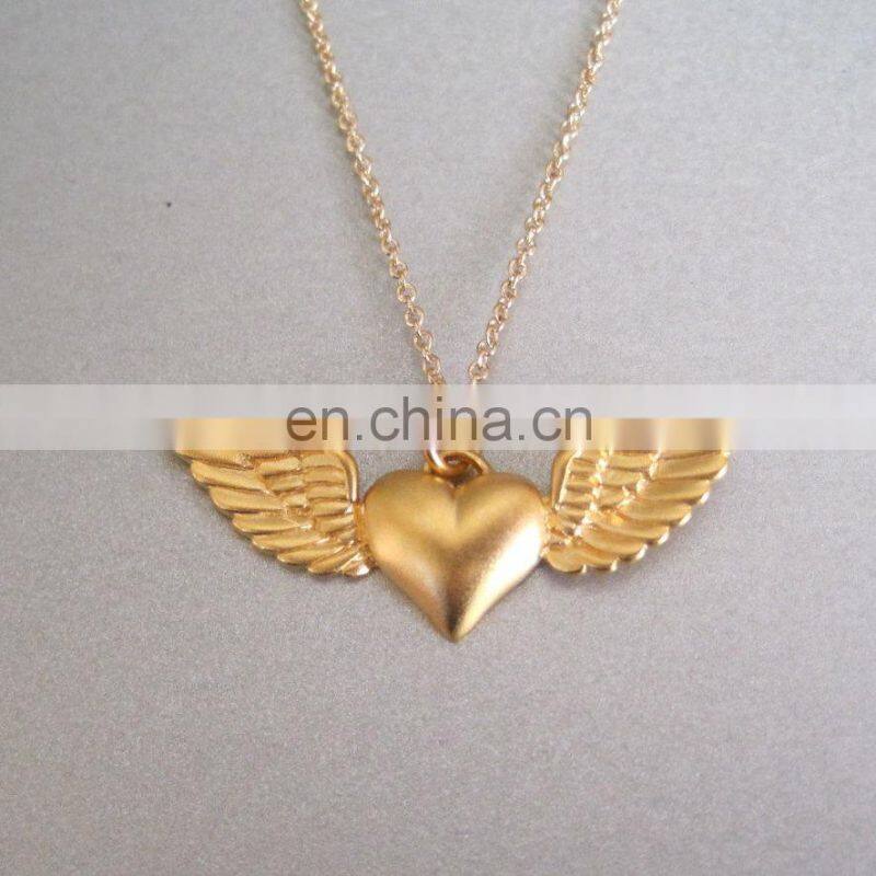 Layer Leather Necklace Gold 7 silver Hammered Charm Heart Tassel Necklace