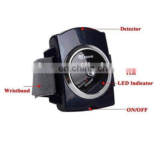 Infrared Intelligent Anti Snoring Wrist Snore Gone Stop reduce Sleeping Aids Snore Stopper