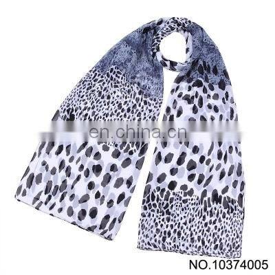 Forest leopard print chiffon long towel wholesale