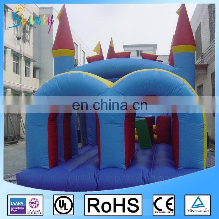 Giant Inflatable Wipeout Obstacle Course Adult Inflatable Obstacle Course