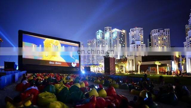 Outdoor inflatable giant screen home use big air cinema for families time