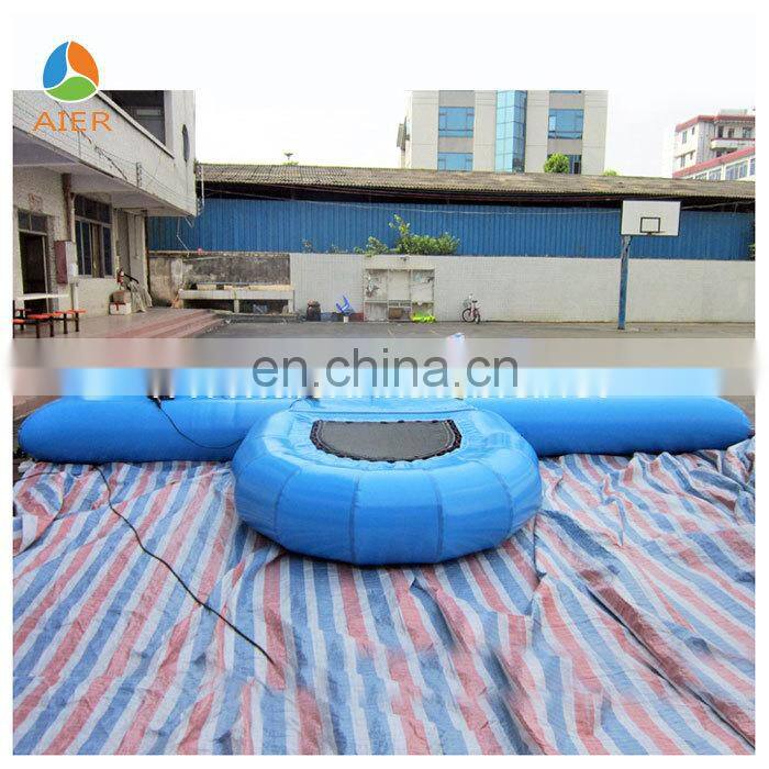 Hot selling inflatable water pool with diving board