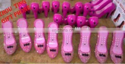 Diamond high-heeled shoe phone