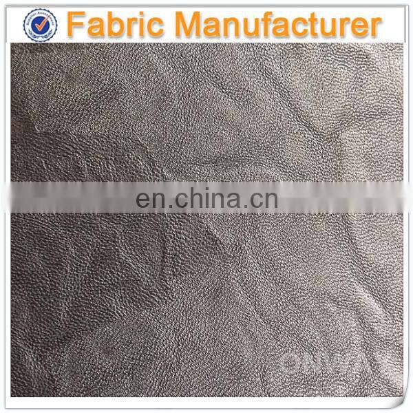 zhejiang onway textile snake leather fabric mixed leather and fabric sofas faux suede leather fabric