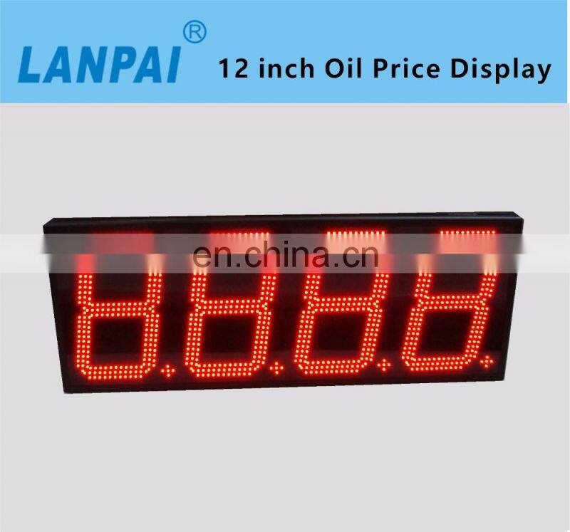 factory outdoor gas station led oil price sign