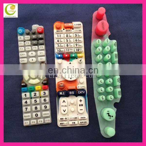 Custom Silicon Rubber button / Push button / Silicon Rubber keypad/Silicone Universal Control Keypad