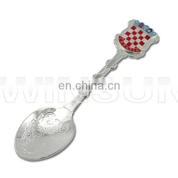 promotional custom hot sell stainless steel spoon price with square box
